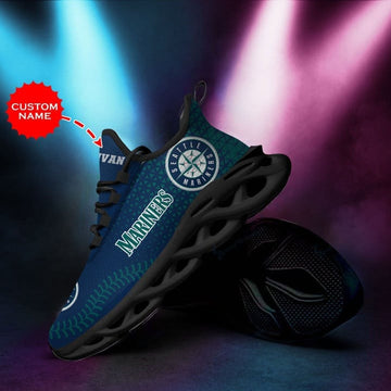 Seattle Mariners Max Soul Shoes Sport Sneakers Gift For Fans Sport