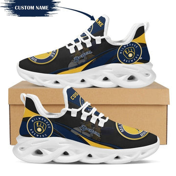 Milwaukee Brewers Max Soul Shoes Sport Sneakers Gift For Fans Sport