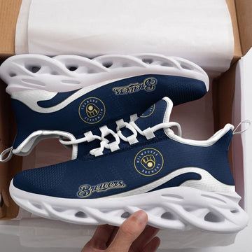 Milwaukee Brewers Max Soul Shoes Sport Sneakers Gift For Fans Sport