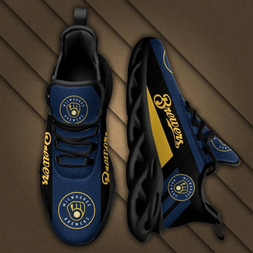 Milwaukee Brewers Max Soul Shoes Sport Sneakers Gift For Fans Sport