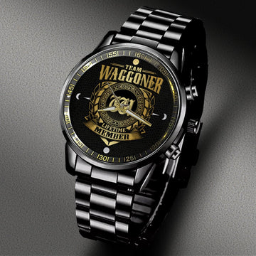 TATRO W8 - LIFETIME MEMBER - Black Fashion Watch Custom Your Name, Best Family Gifts
