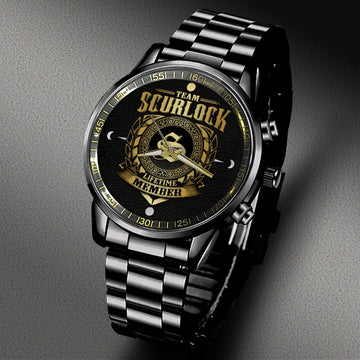 TATRO W8 - LIFETIME MEMBER - Black Fashion Watch Custom Your Name, Best Family Gifts