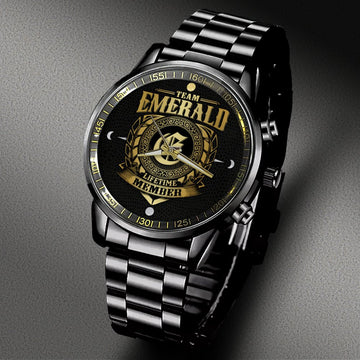 TATRO W8 - LIFETIME MEMBER - Black Fashion Watch Custom Your Name, Best Family Gifts