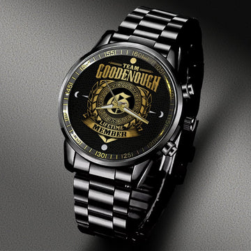TATRO W8 - LIFETIME MEMBER - Black Fashion Watch Custom Your Name, Best Family Gifts
