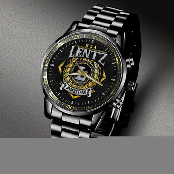 LENTZ 0 - YOU WOULDN'T UNDERSTAND - Black Fashion Watch Custom Your Name, Best Family Gifts