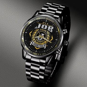 JOB 0 - YOU WOULDN'T UNDERSTAND - Black Fashion Watch Custom Your Name, Best Family Gifts