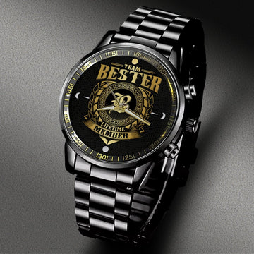 TATRO W8 - LIFETIME MEMBER - Black Fashion Watch Custom Your Name, Best Family Gifts