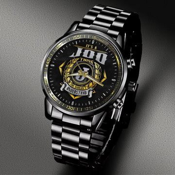 JOO 0 - YOU WOULDN'T UNDERSTAND - Black Fashion Watch Custom Your Name, Best Family Gifts