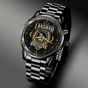 LANGHAM W10 - YOU WOULDN'T UNDERSTAND - Black Fashion Watch Custom Your Name, Best Family Gifts