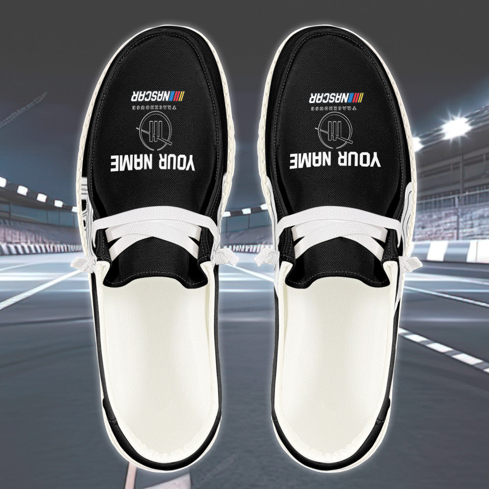 Trackhouse Nascar League Team Personalized Sport Pattern Hey Dude Shoes Sneaker