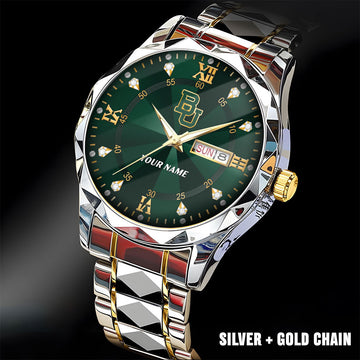 Baylor Bears | Men Luxury Hand Watch Custom Any Name Gifts For Fan