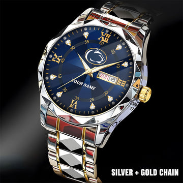 Penn State Nittany Lions | Men Luxury Hand Watch Custom Any Name Gifts For Fan