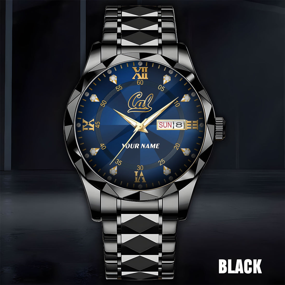 California Golden Bears | Men Luxury Hand Watch Custom Any Name Gifts For Fan