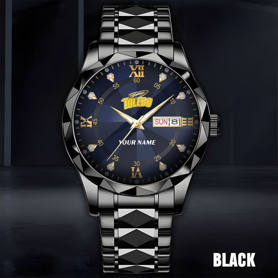Toledo Rockets | Men Luxury Hand Watch Custom Any Name Gifts For Fan