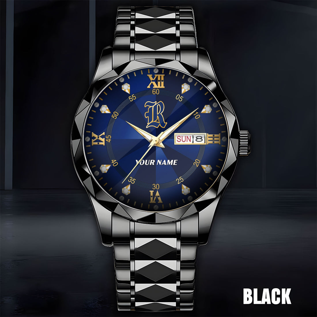 Rice Owls | Men Luxury Hand Watch Custom Any Name Gifts For Fan