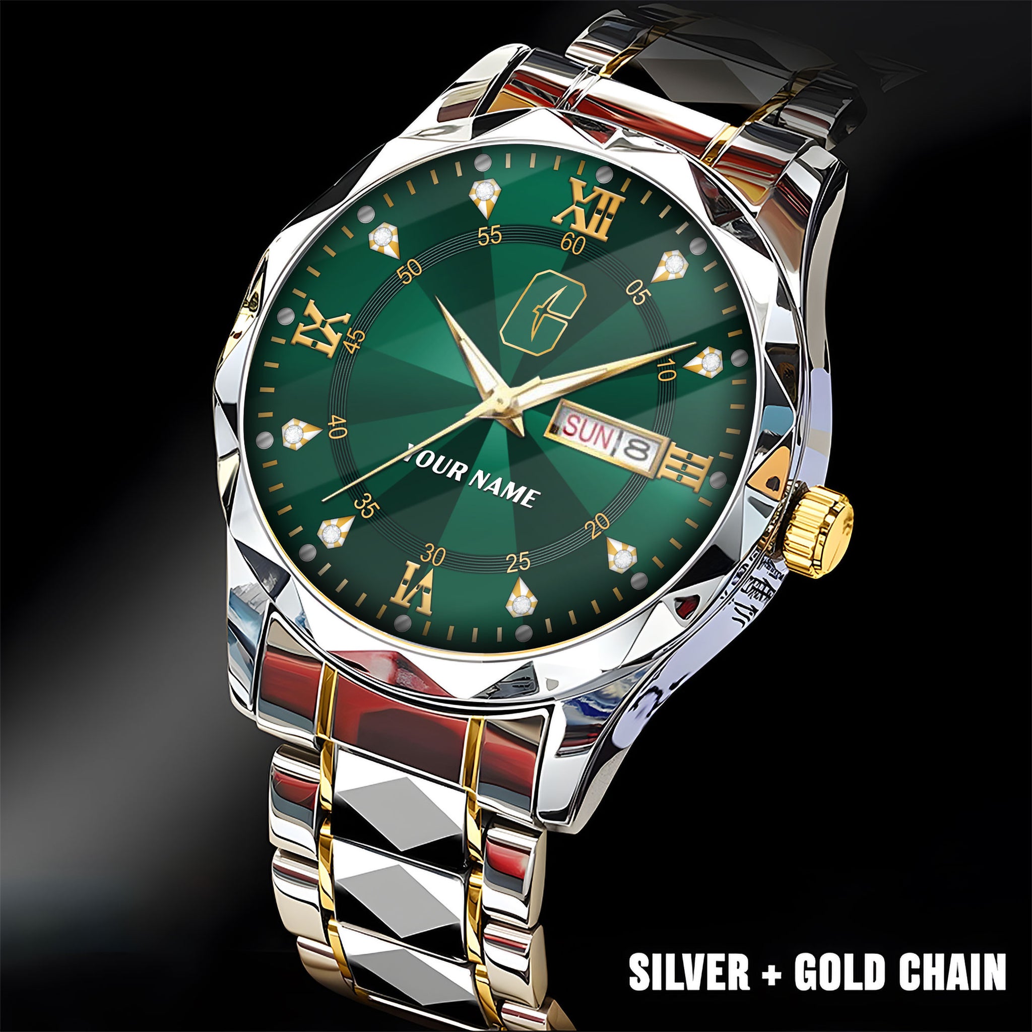 Charlotte 49ers | Men Luxury Hand Watch Custom Any Name Gifts For Fan