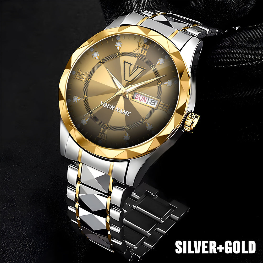 Vanderbilt Commodores | Men Luxury Hand Watch Custom Any Name Gifts For Fan