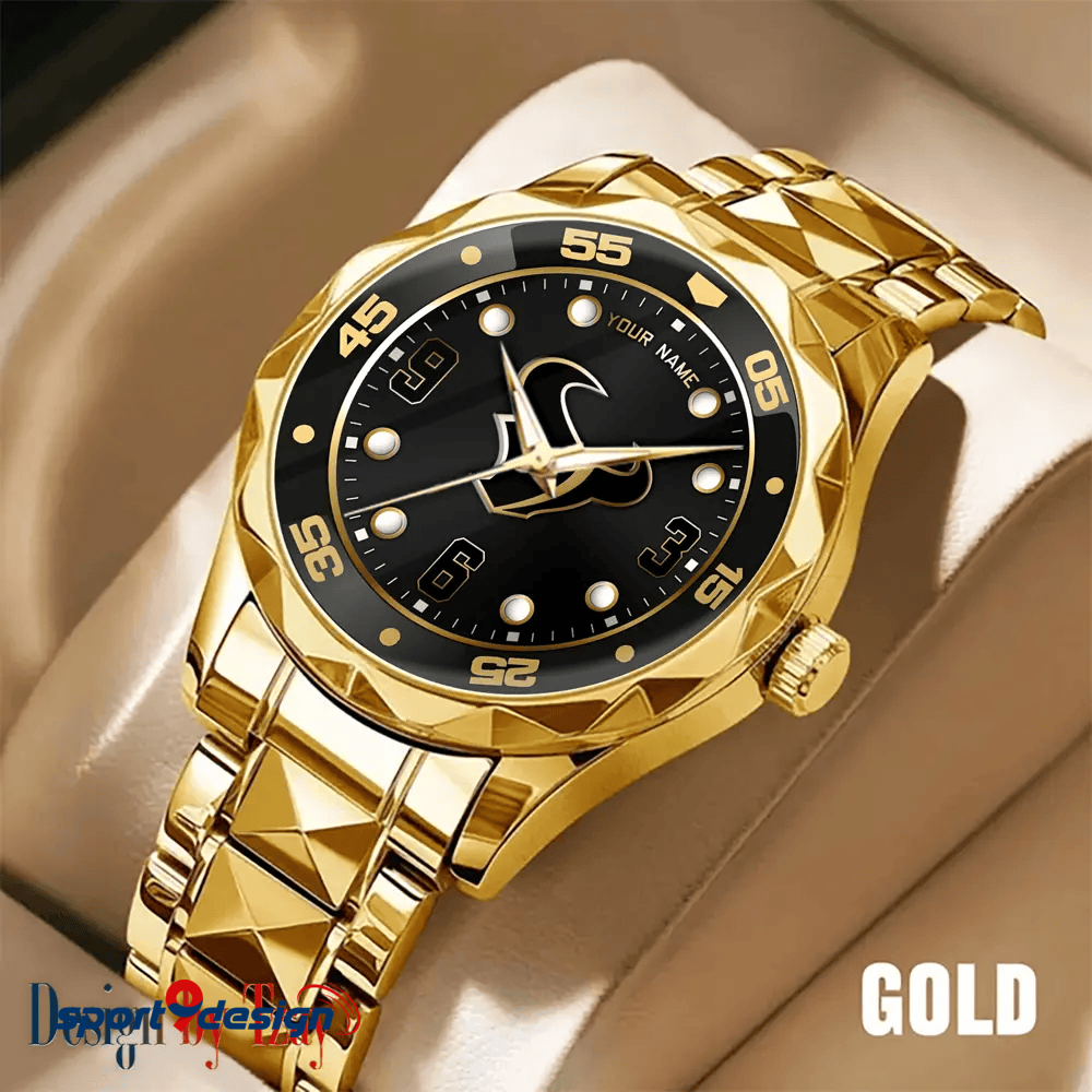 Houston Texans Luxury Diamond Men Watch Trending 2025