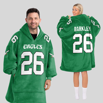 S.B 26 Philadelphia Football Unisex Blanket Hoodie