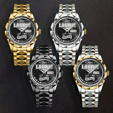 LAURIE  Luxury Alloy-Men Watch, Personalized Premium Gift for Anniversary