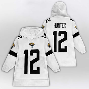 T.H 12 Jacksonville Football Unisex Blanket Hoodie