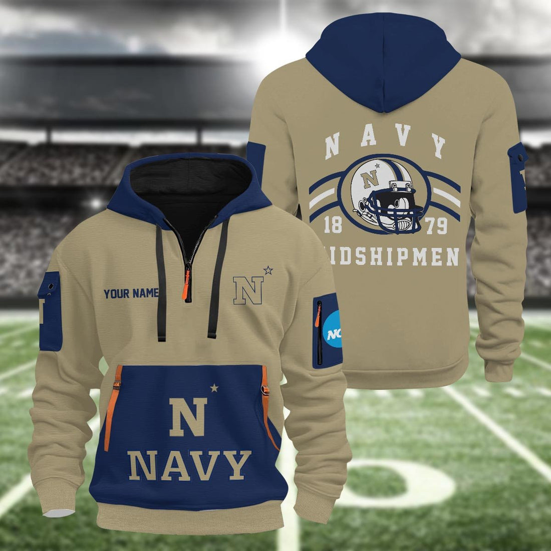 Navy Midshipmen - Heavy Hoodie 2025 V2