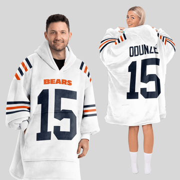 R.O 15 Chicago Football Unisex Blanket Hoodie