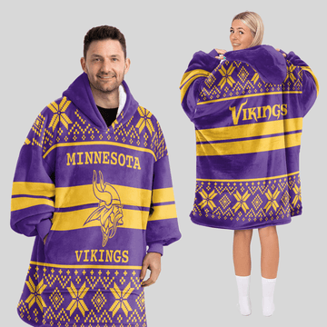 Ugly Minnesota Football Unisex Blanket Hoodie