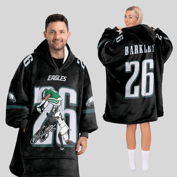 S.B 26 Philadelphia Football Unisex Blanket Hoodie