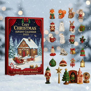 Cozy Christmas Advent Calendar 2026 24 Days Of Winter Wonder Mini Holiday Ornaments Figurines Set Festive Gift For Christmas Lovers149