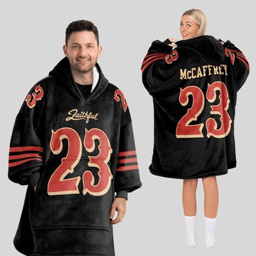 San Francisco Football Team Unisex Blanket Hoodie
