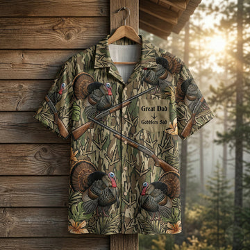Turkey Hunting - Hawaiian Shirt FPS003
