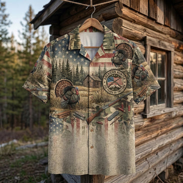 Turkey Hunting - Hawaiian Shirt FPS010