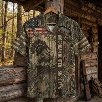 Turkey Hunting - Hawaiian Shirt FPS014