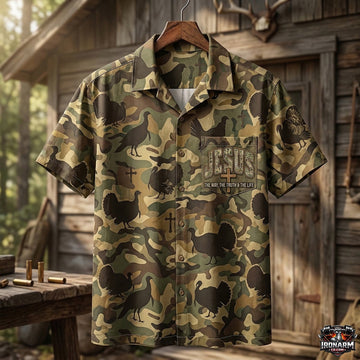 Turkey Hunting - Hawaiian Shirt FPS018