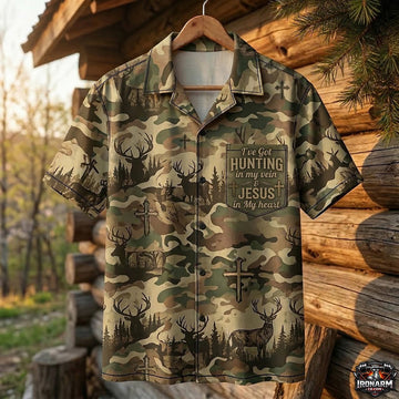 Deer Hunting - Hawaiian Shirt D1002