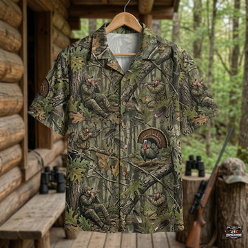 Turkey Hunting - Hawaiian Shirt FPS023