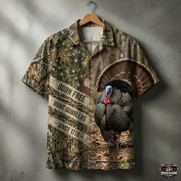 Turkey Hunting - Hawaiian Shirt FPS040