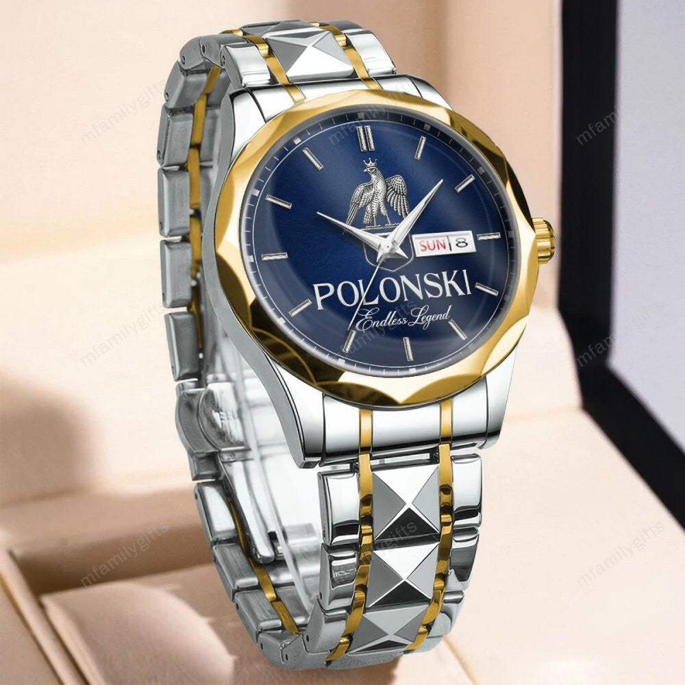 POLONSKI  Luxury Alloy-Men Watch, Personalized Premium Gift for Anniversary