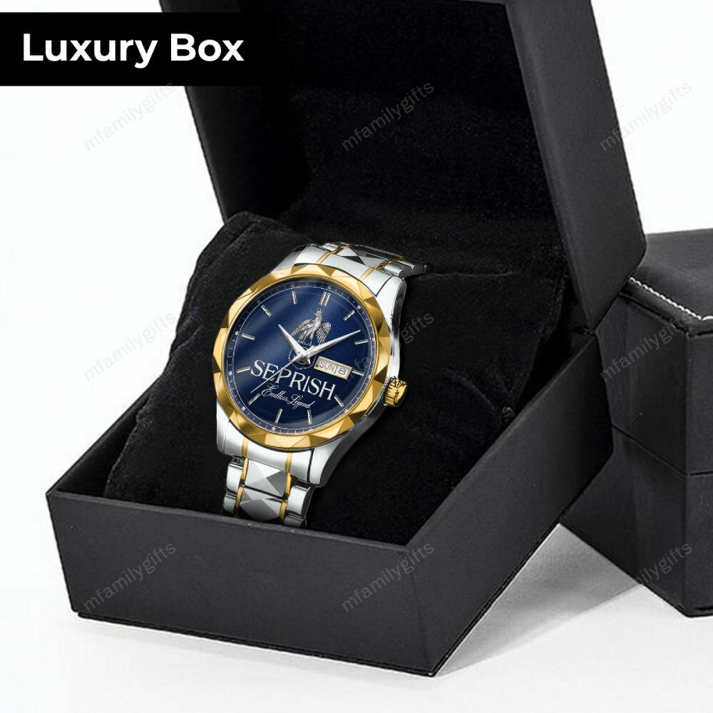 SEPRISH  Luxury Alloy-Men Watch, Personalized Premium Gift for Anniversary