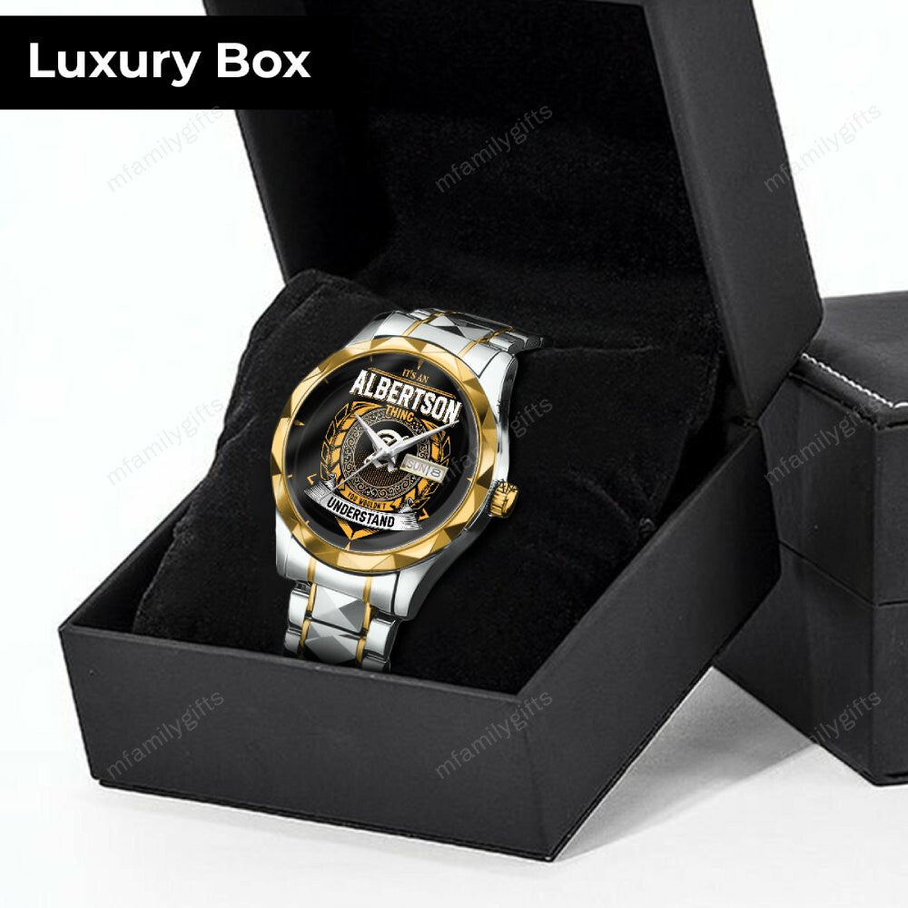 ALBERTSON  Luxury Alloy-Men Watch, Personalized Premium Gift for Anniversary