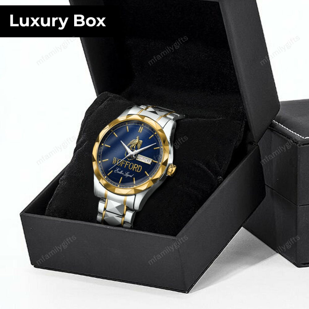 WOFFORD  Luxury Alloy-Men Watch, Personalized Premium Gift for Anniversary