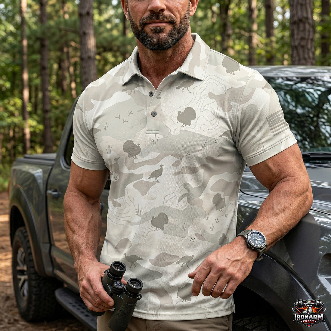 Turkey Hunting - Polo Shirt TP1010