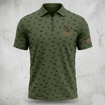 Turkey Hunting Olive Green Icon Polo Shirt TP1001
