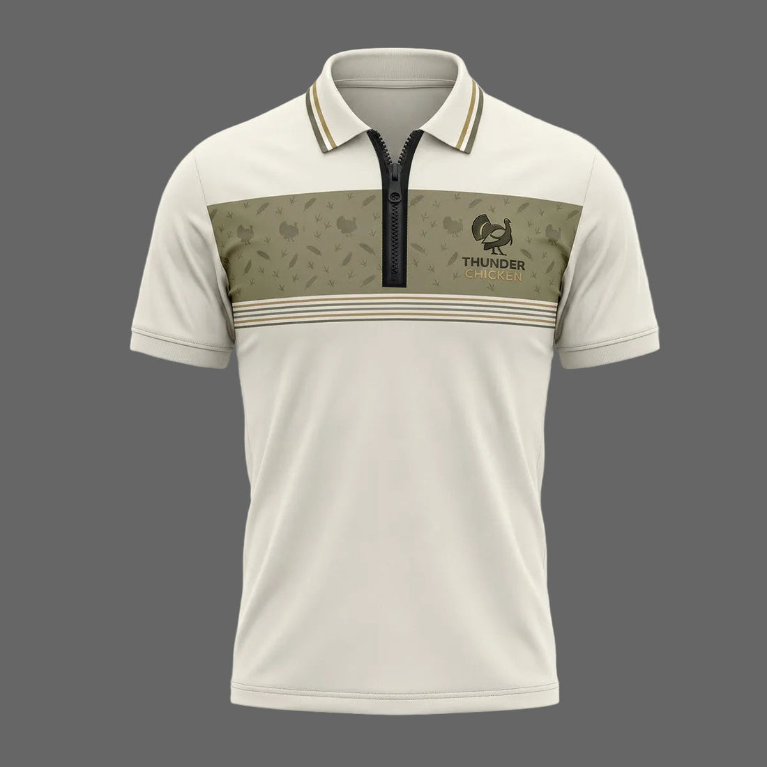 Turkey Hunting Chest Stripe Polo Shirt TP1019
