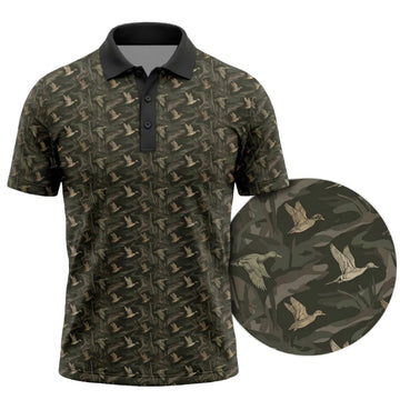USA Duck Hunting Polo Shirt DHP1007