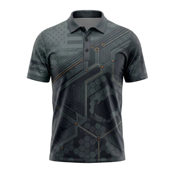 Turkey Hunting Polo Shirt Gift For Dad TP1047