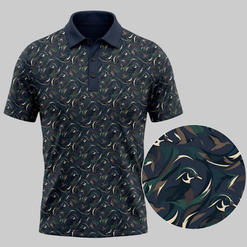 Mallard Migration Duck Hunting Polo Shirt DHP1019