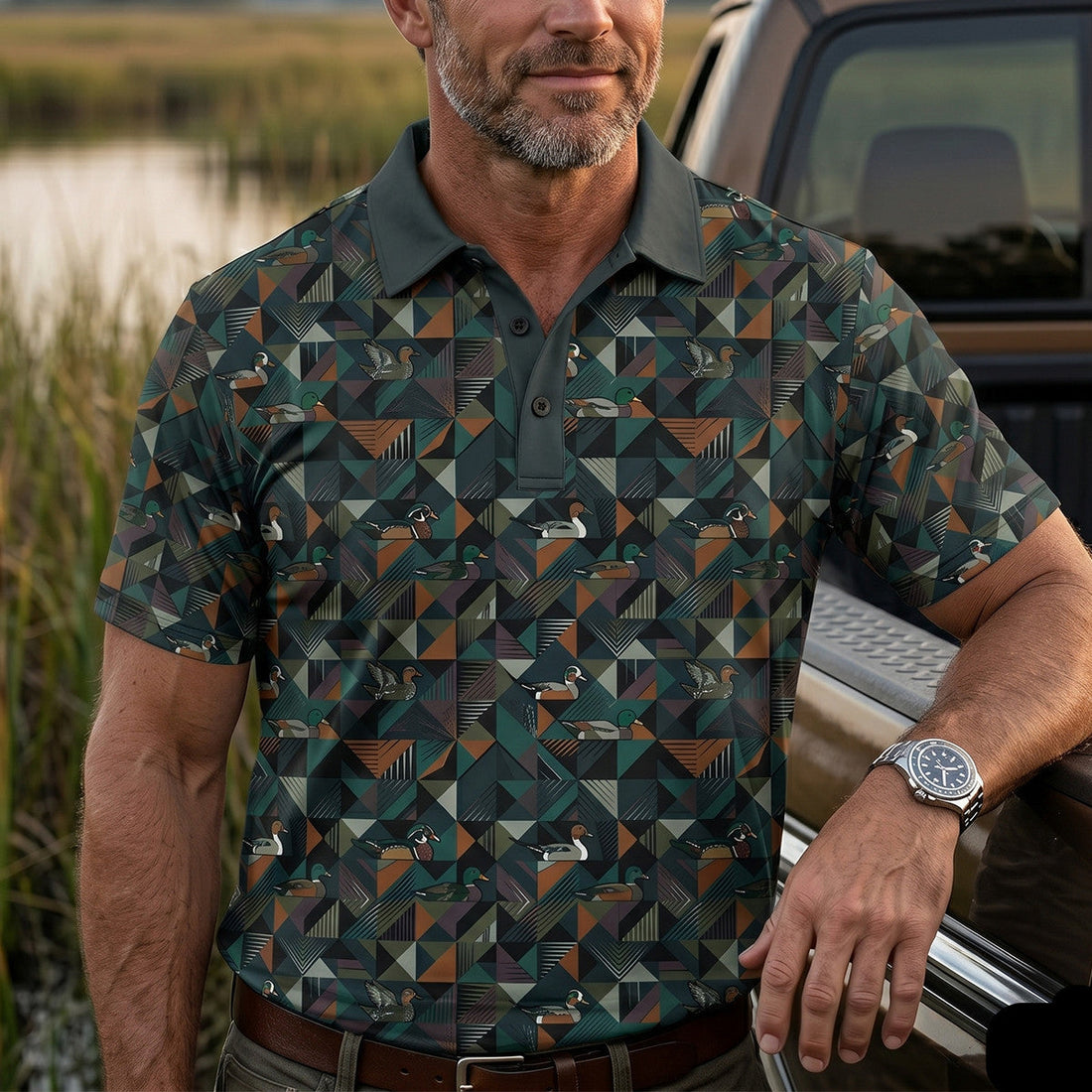 Duck Hunting Polo Shirt DHP1020