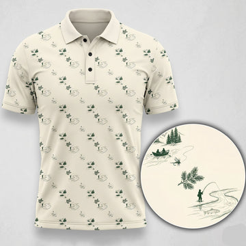 Fly Fishing Retreat Hunting Polo Shirt FFP1004